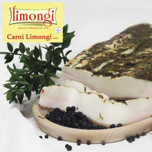 lardo stagionato lucano pepe