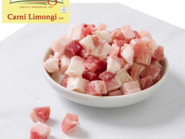 pancetta stagionata lucana a cubetti