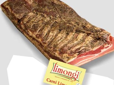 pancetta tesa stagionata lucana