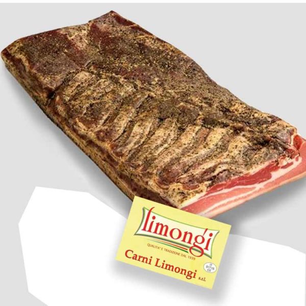 pancetta tesa stagionata lucana